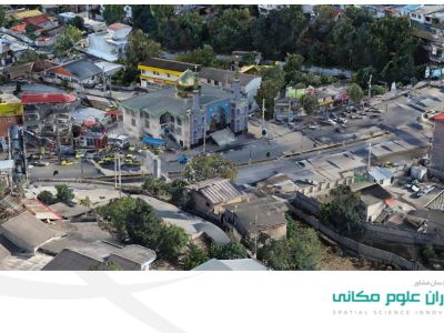 نقشه برداری توپوگرافی با تکنولوژی پهپاد و لیزر اسکن و تهیه مدل سه بعدی (3D) شهر مرزن آباد